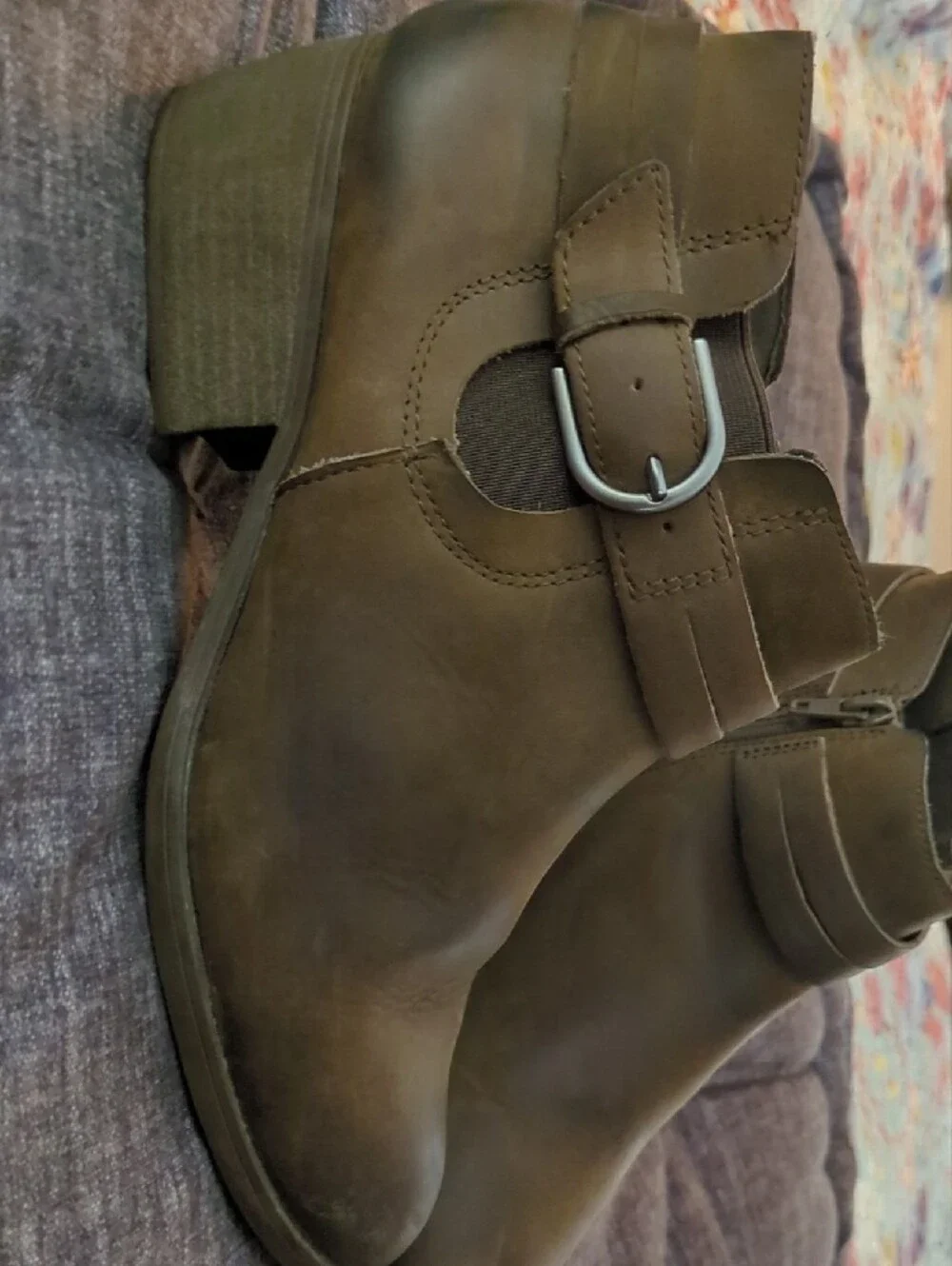 Clark's Women’s Brown Ankle Boots - Stylish Slip-On Booties